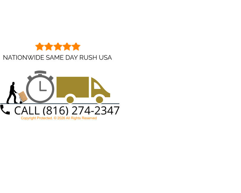 NATIONWIDE SAME DAY RUSH USA Copyright Protected. © 2026 All Rights Reserved